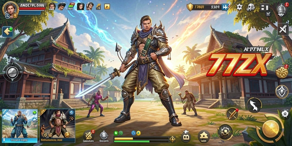 Tampilan sleek dan fungsional dari 777ZX yang memudahkan pengguna.