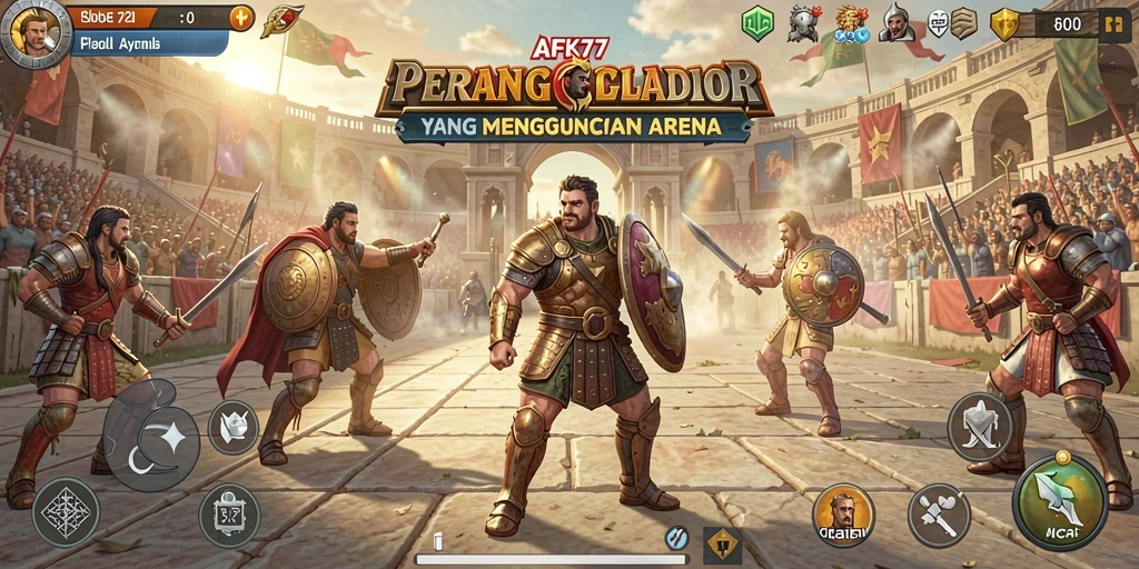 Gambaran pertarungan seru di AFK77 dengan grafis menawan.