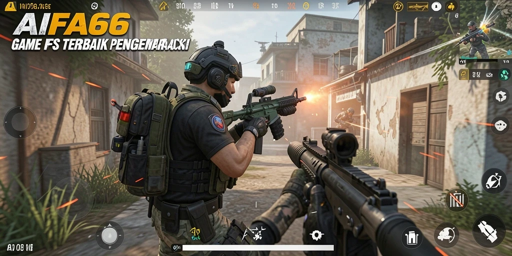 Gameplay intens dan seru dalam AIFA66 yang mendebarkan.