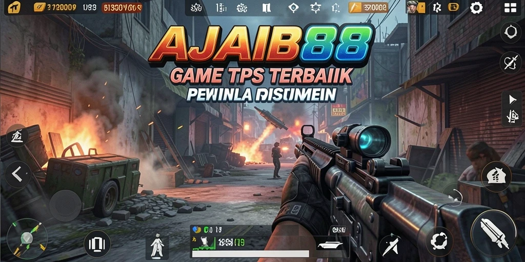 Tangkapan layar aksi intens dalam gameplay AJAIB88 di TPS.