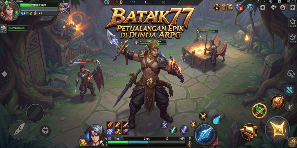 Gameplay seru dalam PETUALANGAN ARPG yang mendebarkan.