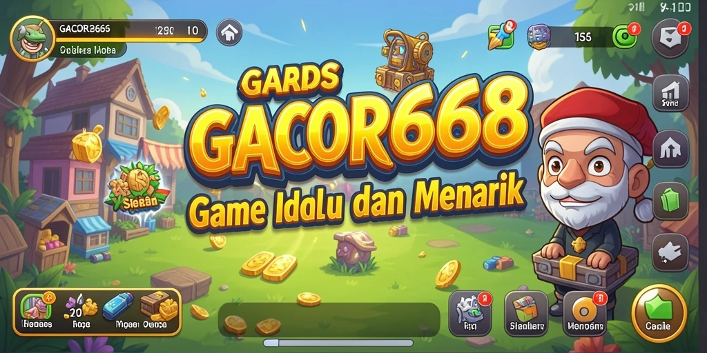 Tampilan gameplay <strong>GACOR668</strong> yang menarik dan penuh warna.