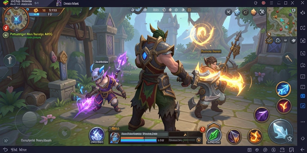 Tampilan gameplay seru dalam dunia ARPG JP6789.