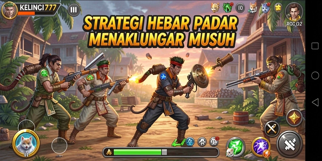 Gameplay KELINCI777 yang menampilkan strategi seru dan mendebarkan.