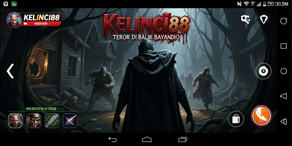 Menampilkan gameplay mendebarkan KELINCI88.