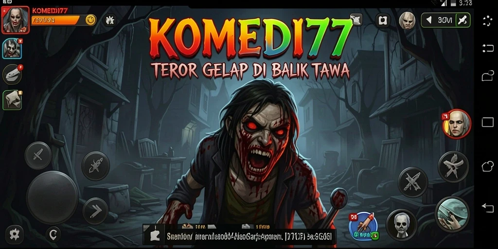 Gameplay menegangkan dengan momen horor yang mengejutkan di KOMEDI77.
