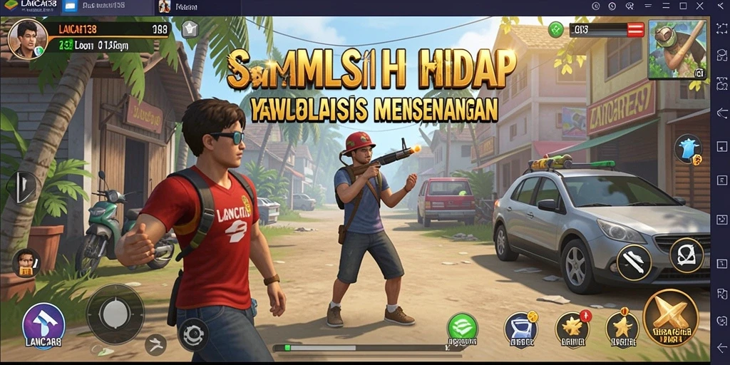 Screenshot gameplay LANCAR138 menampilkan aksi simulasi yang seru.