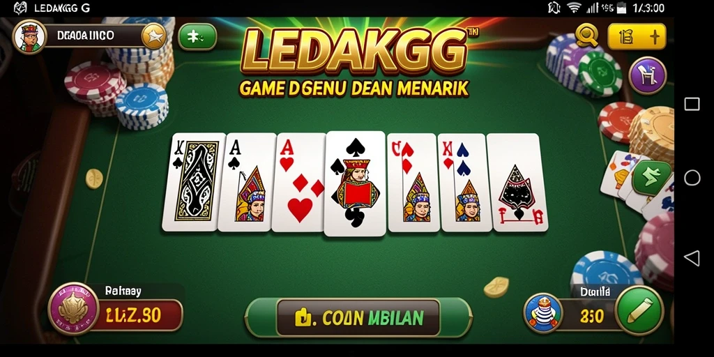 Kehidupan permainan Domino yang penuh warna dan seru.