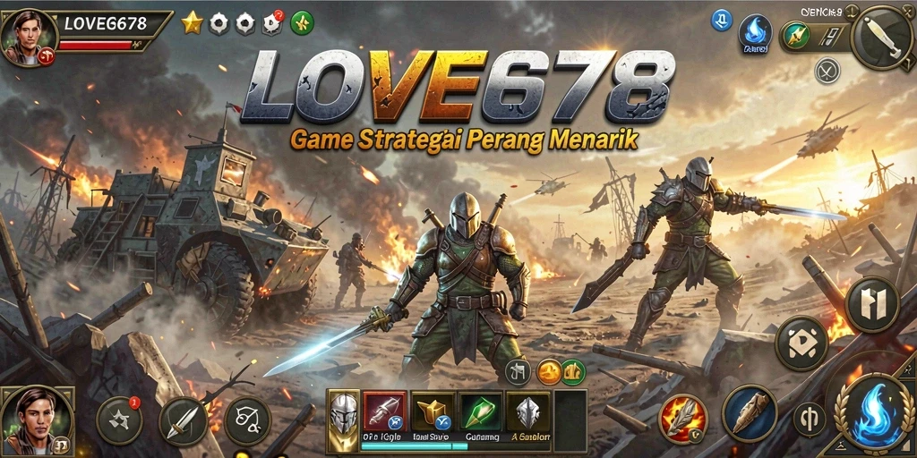 Tampilan gameplay LOVE678 yang menegangkan dan strategis.