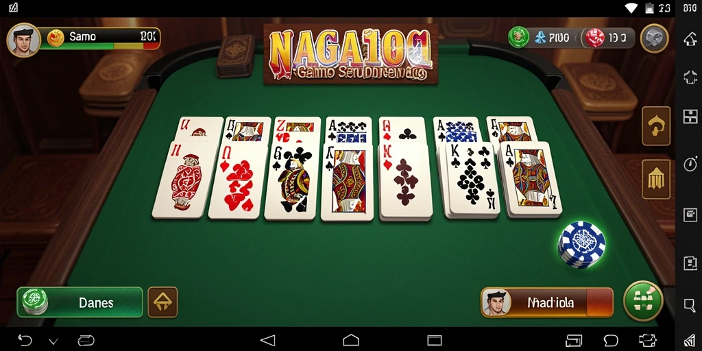 Screenshot menunjukkan gameplay seru NAGA1001 dengan visual yang menarik.