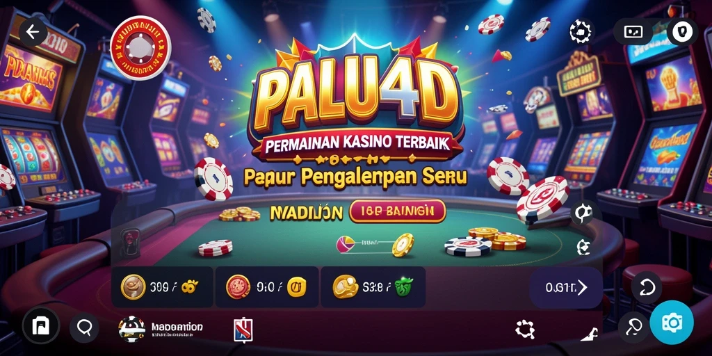 Tangkapan layar permainan Kasino yang memukau di PALU4D.