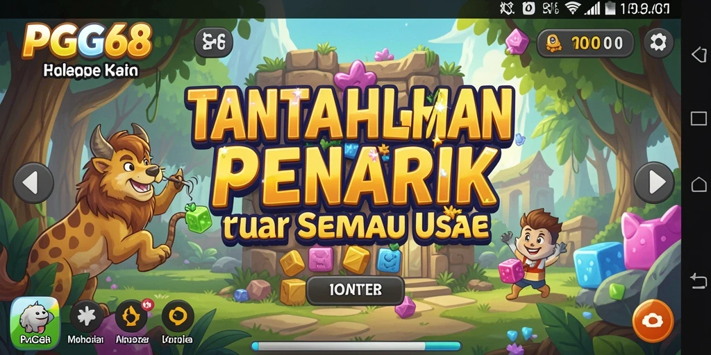 Pengalaman bermain Puzzle yang seru dan menantang.