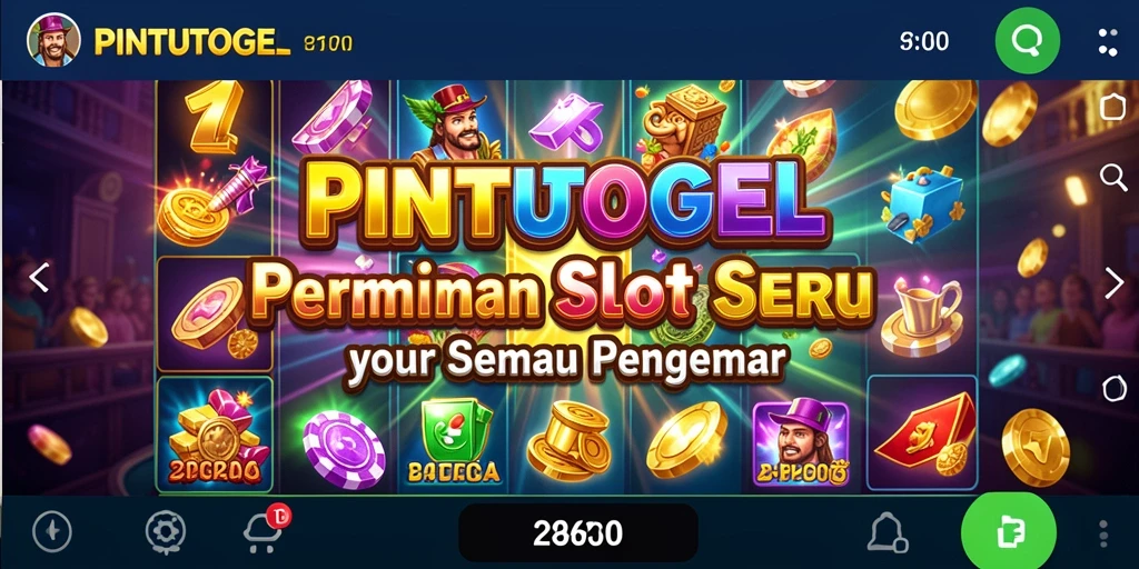 Tampilan gameplay menarik dari PINTUTOGEL yang menghadirkan pengalaman slot seru.
