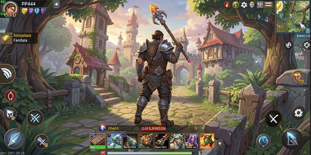 Tampilan gameplay <strong>PP444</strong> yang penuh aksi dan petualangan.