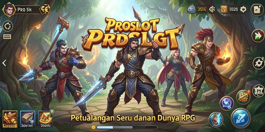 Screenshot gameplay PROSLOT menampilkan aksi seru dan grafis menakjubkan.