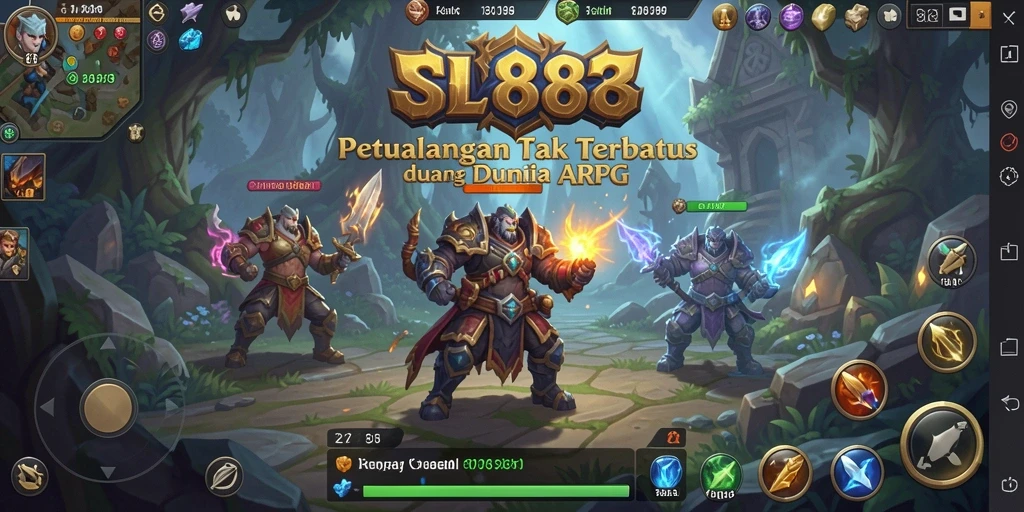 Tampilan gameplay ARPG yang memukau di SL888.