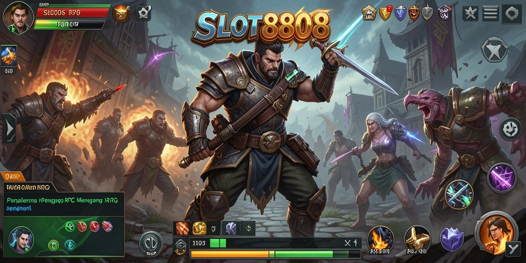 Tampilan gameplay SLOT8808 yang mendebarkan dan penuh aksi.