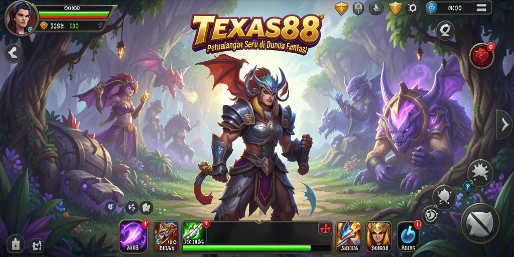 Gameplay seru dan interaktif di TEXAS88.