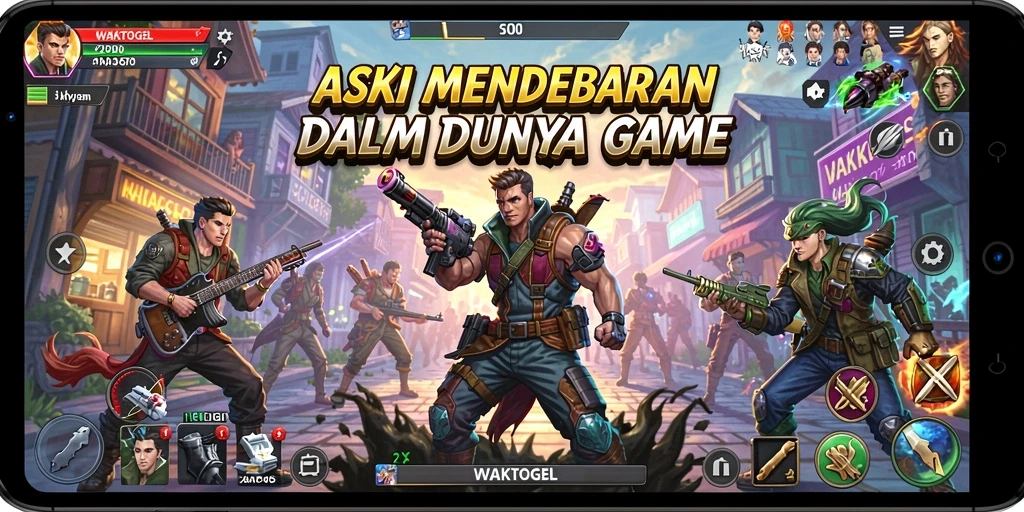 Gameplay seru dari WAKTOGEL yang menampilkan aksi mendebarkan.