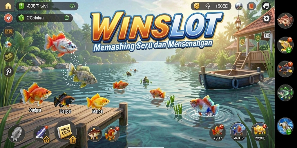 Tampilan gameplay WINSLOT yang menarik dengan pengalaman memancing.