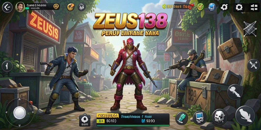 Screenshot ZEUS138 menunjukkan gameplay yang dinamis dan interaktif.